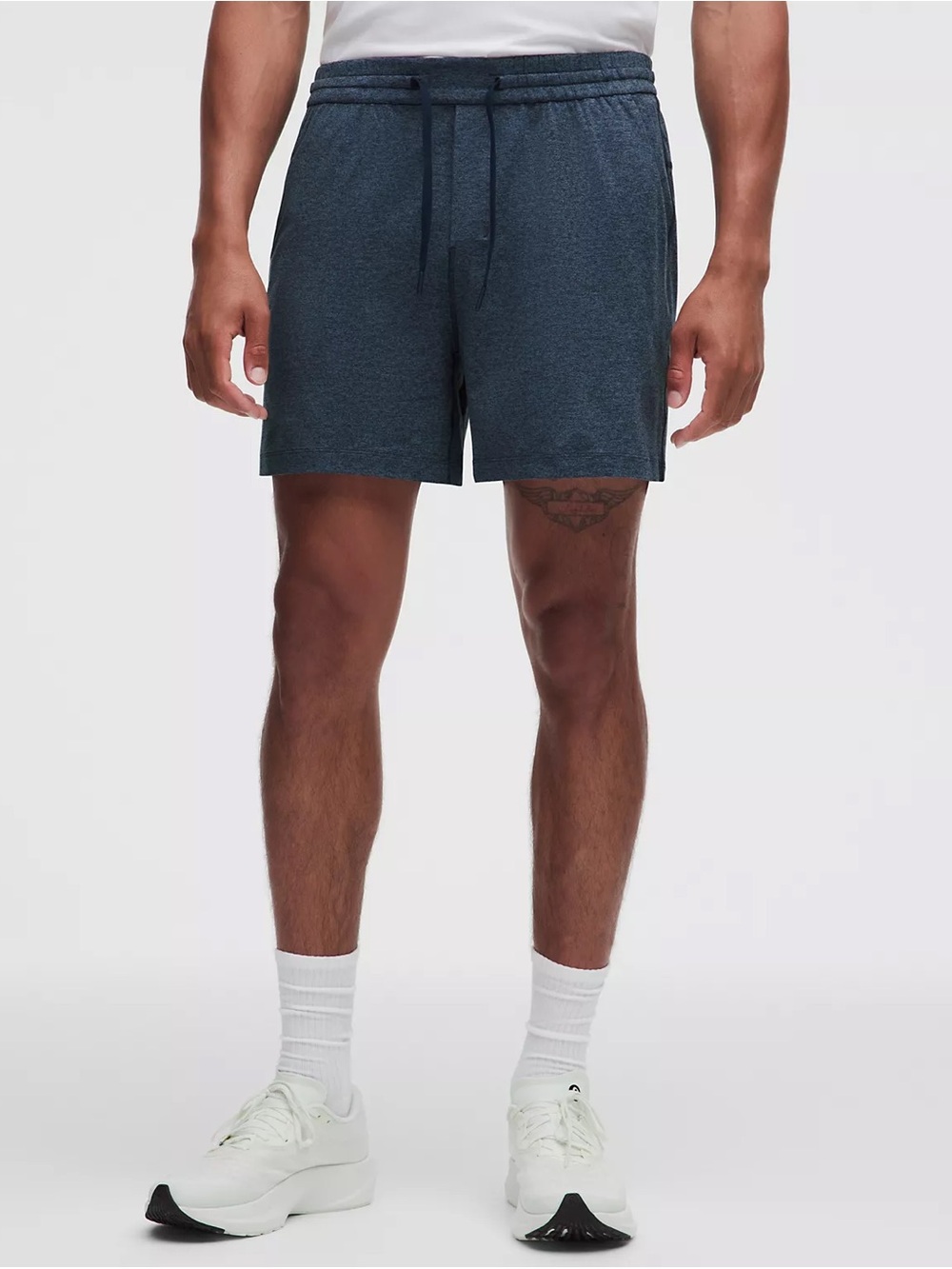 Lululemon Soft Jersey Short 5” Heathered Blue Men’s L